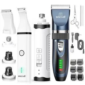 Quiet Cat Clippers for Matted & Long Hair, Dog Nail Grinder and Paw Trimmer Kit Quiet Cat Clippers for Matted & Long Hair, Dog Nail Grinder and Paw Trimmer Kit
