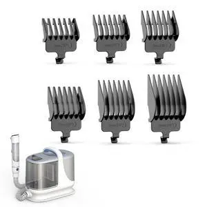6Pcs Attachment Guide Comb Guards for BM3 Dog Grooming Vacuum, 3/6/9/12/15/18mm Professional Trimming Combs for All Body Parts 6Pcs Attachment Guide Comb Guards for BM3 Dog Grooming Vacuum, 3/6/9/12/15/18mm Professional Trimming Combs for All Body Parts