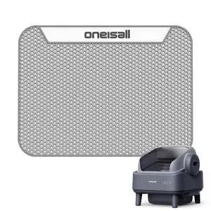 Cat Litter Mat for Ease S1 Automatic Litter Box, Waterproof Urine-Proof Trapping Mat 1 Pack (Gray, 23.6x17.7 Inch) Cat Litter Mat for Ease S1 Automatic Litter Box, Waterproof Urine-Proof Trapping Mat 1 Pack (Gray, 23.6x17.7 Inch)
