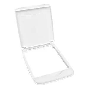 Rev-A-Shelf 35 Qt Under Sink Garbage Can Lid for Base Kitchen and Bathroom Cabinet, Replacement Plastic Trash Bin Lid Only, White, RV-35-LID-1 Rev-A-Shelf 35 Qt Under Sink Garbage Can Lid for Base Kitchen and Bathroom Cabinet, Replacement Plastic Trash Bin Lid Only, White, RV-35-LID-1