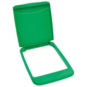 Rev-A-Shelf 35 Qt Under Sink Garbage Can Lid for Base Kitchen and Bathroom Cabinet, Replacement Plastic Trash Bin Lid Only, Green, RV-35-LID-G-1 Rev-A-Shelf 35 Qt Under Sink Garbage Can Lid for Base Kitchen and Bathroom Cabinet, Replacement Plastic Trash Bin Lid Only, Green, RV-35-LID-G-1