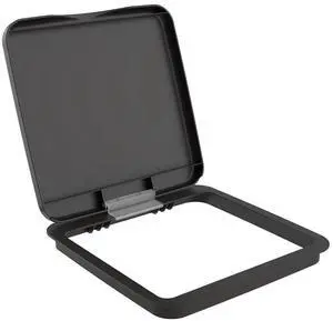 Rev-A-Shelf 27 Qt Under Sink Garbage Can Lid for Kitchen and Bathroom Cabinet, Replacement Plastic Trash Bin Lid Only, Orion Gray, RV-1024-LID-13-1 Rev-A-Shelf 27 Qt Under Sink Garbage Can Lid for Kitchen and Bathroom Cabinet, Replacement Plastic Trash Bin Lid Only, Orion Gray, RV-1024-LID-13-1