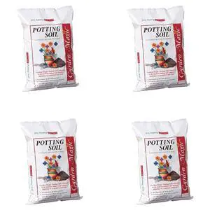 Michigan Peat Garden Magic Potting Soil Mix, General-Purpose Potting Soil for Indoor or Outdoor Container Gardening, 20-Pound Bag, 4 Pack Michigan Peat Garden Magic Potting Soil Mix, General-Purpose Potting Soil for Indoor or Outdoor Container Gardening, 20-Pound Bag, 4 Pack
