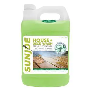 Sun Joe SPX-HDC1G House and Deck All-Purpose Pressure Washer Rated Concentrated Cleaner, 1-Gallon , White , 128 Fl Oz (Pack of 1) Sun Joe SPX-HDC1G House and Deck All-Purpose Pressure Washer Rated Concentrated Cleaner, 1-Gallon , White , 128 Fl Oz (Pack of 1)