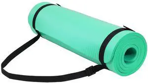 Fitvids Yoga Mat, 1/2-Inch Extra Thick High Density Exercise Mat, Anti-Tear Exercise Yoga Mat with Carrying Strap, Suitable for Various Yoga Exercises Fitvids Yoga Mat, 1/2-Inch Extra Thick High Density Exercise Mat, Anti-Tear Exercise Yoga Mat with Carrying Strap, Suitable for Various Yoga Exercises
