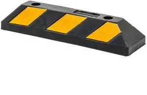 Guardian 2' Parking Stopper for Garage, Rubber Curb, Mounting Holes Guardian 2' Parking Stopper for Garage, Rubber Curb, Mounting Holes