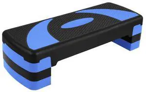 BalanceFrom 31-inch Aerobic Step Platform Trainer with 3 Adjustable Risers BalanceFrom 31-inch Aerobic Step Platform Trainer with 3 Adjustable Risers