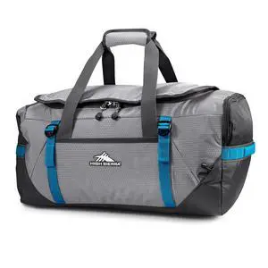 High Sierra Fairlead Convertible Duffel Bag, Lightweight and Durable Weekender Duffel, easily converts into backpack, 64L Capacity, Steel Gray/Mercury/Blue High Sierra Fairlead Convertible Duffel Bag, Lightweight and Durable Weekender Duffel, easily converts into backpack, 64L Capacity, Steel Gray/Mercury/Blue
