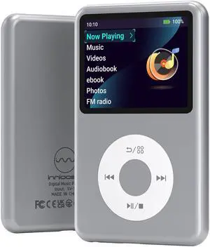 64Gb Mp3 Player with Bluetooth Y1 Portable Music Digital Players Supports Playlist Audiobook Video Nice Gadget for Kids Silver 64Gb Mp3 Player with Bluetooth Y1 Portable Music Digital Players Supports Playlist Audiobook Video Nice Gadget for Kids Silver