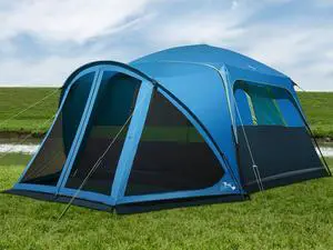 6/8/10 Person Tents for Camping Cabin Tent with Screen Porch | Weatherproof Family Tent with Rainfly & 5 Mesh Windows, Windproof Car Camping Tent with Carry Bag for Outdoor Camping Hiking 6/8/10 Person Tents for Camping Cabin Tent with Screen Porch | Weatherproof Family Tent with Rainfly & 5 Mesh Windows, Windproof Car Camping Tent with Carry Bag for Outdoor Camping Hiking