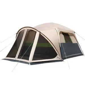 6/8/10 Person Tents for Camping Cabin Tent with Screen Porch | Weatherproof Family Tent with Rainfly & 5 Mesh Windows, Windproof Car Camping Tent with Carry Bag for Outdoor Camping Hiking 6/8/10 Person Tents for Camping Cabin Tent with Screen Porch | Weatherproof Family Tent with Rainfly & 5 Mesh Windows, Windproof Car Camping Tent with Carry Bag for Outdoor Camping Hiking