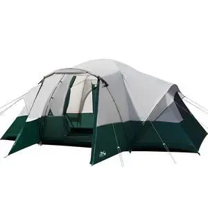 8/11 Person Large Family Camping Tent Tunnel Tent with Porch | Water Resistant Windproof Tents for Camping with Rainfly, 6 Mesh Windows, Double Layer, Carry Bag for Car Camping, Patio 8/11 Person Large Family Camping Tent Tunnel Tent with Porch | Water Resistant Windproof Tents for Camping with Rainfly, 6 Mesh Windows, Double Layer, Carry Bag for Car Camping, Patio