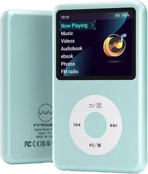 Mp3 Player with Bluetooth Y1 Portable Music Digital Players Supports Playlist Audiobook Video Nice Gadget for Kids Teal Mp3 Player with Bluetooth Y1 Portable Music Digital Players Supports Playlist Audiobook Video Nice Gadget for Kids Teal