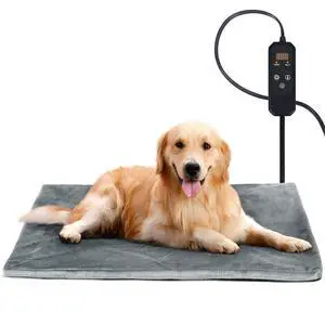 Pet Heating Pad for Dogs Cats with Timer and Soft Cover, 35x24in | Adjustable Temperature and Waterproof Pet Heated Mat, Electric Heating Pet Bed with Chew Resistant Cord and Washable Cover Pet Heating Pad for Dogs Cats with Timer and Soft Cover, 35x24in | Adjustable Temperature and Waterproof Pet Heated Mat, Electric Heating Pet Bed with Chew Resistant Cord and Washable Cover