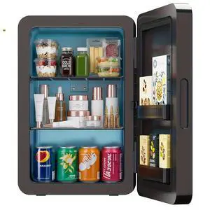 22L/30Cans Mini Fridge for Bedroom, Portable Cooler & Warmer | Mini Refrigerator with Glass Front, Small Cooler for Car Office Desk & Dorm Room Food Beverage Skincare Makeup Cosmetics 22L/30Cans Mini Fridge for Bedroom, Portable Cooler & Warmer | Mini Refrigerator with Glass Front, Small Cooler for Car Office Desk & Dorm Room Food Beverage Skincare Makeup Cosmetics
