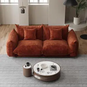 Chenille Modular Loveseat Sofa, Minimalist Cloud Couch for Apartment | Flexible Configurations, Cloud-Like Comfort, Deep Seating, Pet-Friendly Upholstery, Durable Frame Support, Easy Assembly Chenille Modular Loveseat Sofa, Minimalist Cloud Couch for Apartment | Flexible Configurations, Cloud-Like Comfort, Deep Seating, Pet-Friendly Upholstery, Durable Frame Support, Easy Assembly