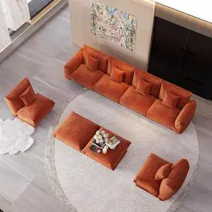 Oversized Chenille Modular Sectional Sofa, Cloud Couch for Living Room | Flexible Configurations, Cloud-Like Comfort, Deep Seating, Pet-Friendly Upholstery, Durable Frame Support, Easy Assembly Oversized Chenille Modular Sectional Sofa, Cloud Couch for Living Room | Flexible Configurations, Cloud-Like Comfort, Deep Seating, Pet-Friendly Upholstery, Durable Frame Support, Easy Assembly