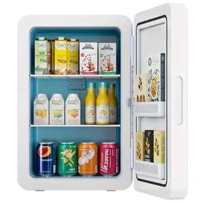 22L/30Cans Mini Fridge for Bedroom, Portable Cooler & Warmer | Mini Refrigerator with Glass Front, Small Cooler for Car Office Desk & Dorm Room Food Beverage Skincare Makeup Cosmetics 22L/30Cans Mini Fridge for Bedroom, Portable Cooler & Warmer | Mini Refrigerator with Glass Front, Small Cooler for Car Office Desk & Dorm Room Food Beverage Skincare Makeup Cosmetics