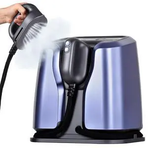 2200W Professional Steam Station,Smart Steam Iron for Clothes | 5-Level Steam & Dry Ironing, 30s Heat Up,Auto Shut-Off,1.2L Tank for Home/Hotel/Boutique(Purple) 2200W Professional Steam Station,Smart Steam Iron for Clothes | 5-Level Steam & Dry Ironing, 30s Heat Up,Auto Shut-Off,1.2L Tank for Home/Hotel/Boutique(Purple)