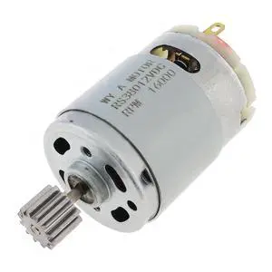 R380 12 Teeth DC Motor 6V 12V 12000-20000RPM Kids Ride On Toys Car High Speed Electric for Remote Control 1PCS(16000RPM,6V) R380 12 Teeth DC Motor 6V 12V 12000-20000RPM Kids Ride On Toys Car High Speed Electric for Remote Control 1PCS(16000RPM,6V)