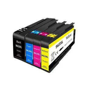 963 XL Ink Cartridge for 963XL HP963 Compatible OfficeJet Pro 9010 9012 9013 9014 9015 9019 9020 9022 9025 Printer(4pcs-1SET) 963 XL Ink Cartridge for 963XL HP963 Compatible OfficeJet Pro 9010 9012 9013 9014 9015 9019 9020 9022 9025 Printer(4pcs-1SET)
