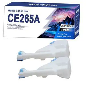 CE265A Toner Collection Unit Compatible for HP to Work for Color | CP4025 CP4025n CP4025dn CP4525n CP4525dn CP4525xh Printers,Leak-Proof Design 2sets CE265A Toner Collection Unit Compatible for HP to Work for Color | CP4025 CP4025n CP4025dn CP4525n CP4525dn CP4525xh Printers,Leak-Proof Design 2sets