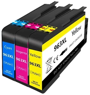 Ink for H-/*P 963XL 963 XL Cartridge Compatible for O-ficeJet Pro 9010 9012 9013 9015 9016 9019 9020 9022 9023 9025 Printer(3pcs Color) Ink for H-/*P 963XL 963 XL Cartridge Compatible for O-ficeJet Pro 9010 9012 9013 9015 9016 9019 9020 9022 9023 9025 Printer(3pcs Color)