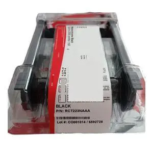 RCT223NAAA Black Monochrome Ribbon Cassette 2000 Prints Fit for Evolis Primacy2 RCT223NAAA Black Monochrome Ribbon Cassette 2000 Prints Fit for Evolis Primacy2