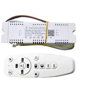 APP Control LED Isolation Driver 2.4G Remote Intelligent LED (40-60W) X2 AC Input 85-265V for dimmable((60-80W)-2) APP Control LED Isolation Driver 2.4G Remote Intelligent LED (40-60W) X2 AC Input 85-265V for dimmable((60-80W)-2)