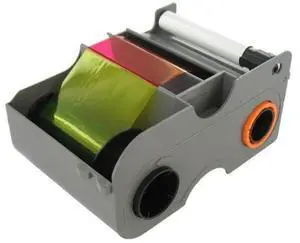 YMCKO Color Printer Ribbon Compatible with Fargo DTC1000 045000 250 Prints YMCKO Color Printer Ribbon Compatible with Fargo DTC1000 045000 250 Prints
