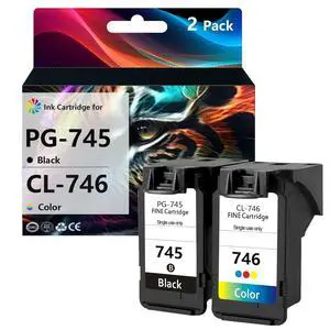 PG-745 Black and CL-746 Color Ink Cartridges Compatible for Canon PG-745 CL-746 for Canon Pixma IP2870 IP2870S MG2470 MG2970 MX497 TS207 TS307 TS3170 TR4570 Printers PG-745 Black and CL-746 Color Ink Cartridges Compatible for Canon PG-745 CL-746 for Canon Pixma IP2870 IP2870S MG2470 MG2970 MX497 TS207 TS307 TS3170 TR4570 Printers