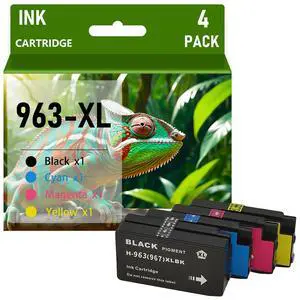 963XL Compatible Ink Cartridge Replacement for HP 963 for HP OfficeJet Pro | 9010 9012 9013 9014 9015 9016 9018 9019 9020 9022 9023 9025 9026 9027 9028 9029 963XL Compatible Ink Cartridge Replacement for HP 963 for HP OfficeJet Pro | 9010 9012 9013 9014 9015 9016 9018 9019 9020 9022 9023 9025 9026 9027 9028 9029