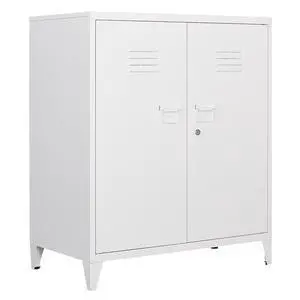 Metal Storage Cabinet with Lock, Locking Cabinets Office Storage Caninet with 2 Doors and Shelves, Lockable Steel Locker Floor Caninets Cupboard, Small Sideboard Buffet Cabnet for Home Office Metal Storage Cabinet with Lock, Locking Cabinets Office Storage Caninet with 2 Doors and Shelves, Lockable Steel Locker Floor Caninets Cupboard, Small Sideboard Buffet Cabnet for Home Office