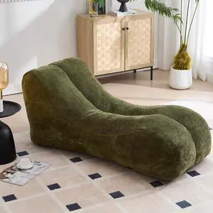 Big Bean Bag Chairs for Adults, Comfy Bean Bag Bed, Boneless Lounger Chair Filled Spong, Lazy Lounge Sofa, Floor Chair for Living Room, Bedroom or Balcony,Olive Green Big Bean Bag Chairs for Adults, Comfy Bean Bag Bed, Boneless Lounger Chair Filled Spong, Lazy Lounge Sofa, Floor Chair for Living Room, Bedroom or Balcony,Olive Green