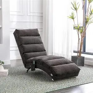 Chaise Lounge Chair Indoor,Massage Chaise Lounge with Remote Control,Electric Massage Floor Chair,Modern Long Lounger with 5 Modes, Chaise Lounge Sofa for Office, Living Room,Bedroom,Linen,Dark Gray Chaise Lounge Chair Indoor,Massage Chaise Lounge with Remote Control,Electric Massage Floor Chair,Modern Long Lounger with 5 Modes, Chaise Lounge Sofa for Office, Living Room,Bedroom,Linen,Dark Gray