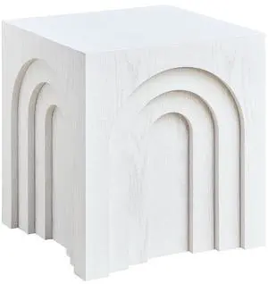 Square Side Table,Small End Table&Wood End Table,Mid Century Modern End Table,Stool & Side Table for Living Room & Bedroom,Corner,Sofa of Couch End Table,15.74'' (White) Square Side Table,Small End Table&Wood End Table,Mid Century Modern End Table,Stool & Side Table for Living Room & Bedroom,Corner,Sofa of Couch End Table,15.74'' (White)