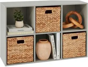 Best Choice Products Kids Bookcase 6-Cube Storage Organizer, 11in Shelf Opening, Bookshelf, Toy Storage, Customizable w/ 3 Removable Back Panels Gray Best Choice Products Kids Bookcase 6-Cube Storage Organizer, 11in Shelf Opening, Bookshelf, Toy Storage, Customizable w/ 3 Removable Back Panels Gray