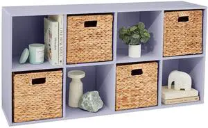 Best Choice Products Kids Bookcase 8-Cube Storage Organizer, 11in Shelf Opening, Bookshelf, Toy Storage, Customizable w/ 3 Removable Back Panels Lavender Best Choice Products Kids Bookcase 8-Cube Storage Organizer, 11in Shelf Opening, Bookshelf, Toy Storage, Customizable w/ 3 Removable Back Panels Lavender