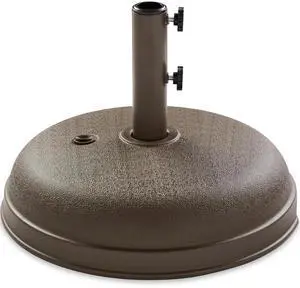 Best Choice Products Fillable Umbrella Base Stand Round Dome Plastic Patio Umbrella Base Stand, Pole Holder for Outdoor, Lawn w/ 55lbs Weight Capacity, Adjustment Knob - Brown Best Choice Products Fillable Umbrella Base Stand Round Dome Plastic Patio Umbrella Base Stand, Pole Holder for Outdoor, Lawn w/ 55lbs Weight Capacity, Adjustment Knob - Brown