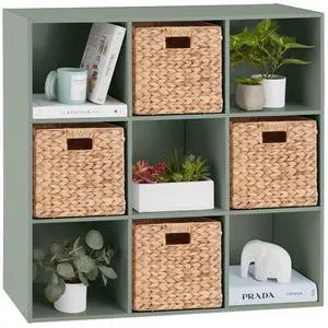 Best Choice Products Kids Bookcase 9-Cube Storage Organizer, 11in Shelf Opening, Bookshelf, Toy Storage, Customizable w/ 3 Removable Back Panels Sage Best Choice Products Kids Bookcase 9-Cube Storage Organizer, 11in Shelf Opening, Bookshelf, Toy Storage, Customizable w/ 3 Removable Back Panels Sage
