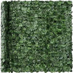 Outdoor Garden 94x39-inch Artificial Faux Ivy Hedge Leaf and Vine Privacy Fence Wall Screen - Green Outdoor Garden 94x39-inch Artificial Faux Ivy Hedge Leaf and Vine Privacy Fence Wall Screen - Green