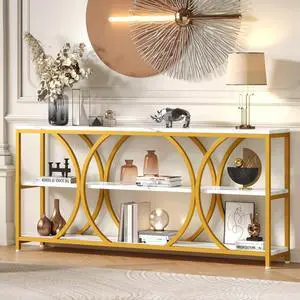 70.8 inch Extra Long Entryway Table,Gold Narrow Sofa Table 70.8 inch Extra Long Entryway Table,Gold Narrow Sofa Table