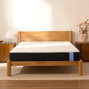Hako G2 Japanese Joinery Bed Frame King with 10" Mattress Set Hako G2 Japanese Joinery Bed Frame King with 10" Mattress Set