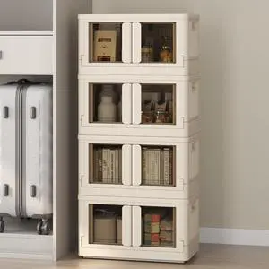 150 QT Stackable Plastic Storage Bins With Lids, Milky White 150 QT Stackable Plastic Storage Bins With Lids, Milky White