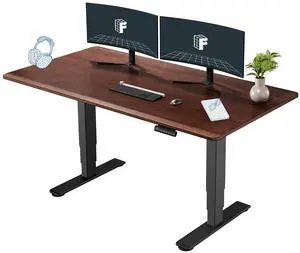 E6 Solid Wood Dual Motor 3-Stage Electric Standing Desk, 63 x 30 E6 Solid Wood Dual Motor 3-Stage Electric Standing Desk, 63 x 30