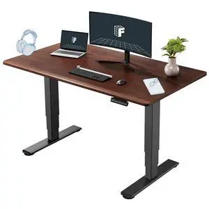 E6 Solid Wood Dual Motor 3-Stage Electric Standing Desk, 55 x 28 E6 Solid Wood Dual Motor 3-Stage Electric Standing Desk, 55 x 28
