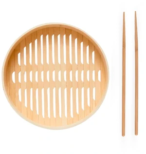 Spruce Steamer, Handwoven Bamboo Basket for Steaming & Cooking Spruce Steamer, Handwoven Bamboo Basket for Steaming & Cooking