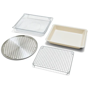 Wonder Oven Pro Chefs Kit 2.0, Air Fry Basket, Roast & Pizza Pan Wonder Oven Pro Chefs Kit 2.0, Air Fry Basket, Roast & Pizza Pan