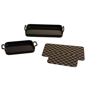 Essentials Griddle Pan Set, 4-Piece Nonstick Ceramic Cookware Essentials Griddle Pan Set, 4-Piece Nonstick Ceramic Cookware