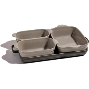 Bakeware Set, 5-Piece Nonstick Ceramic Bakeware & Griddle Pan Bakeware Set, 5-Piece Nonstick Ceramic Bakeware & Griddle Pan